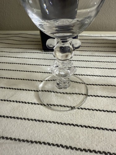 Vintage 1970’s Walt Disney Company Mickey And Minnie Mouse Wine Glasses Set Of 2 - Picture 7 of 9