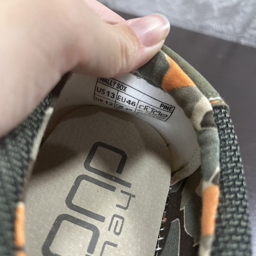 Hey Dude Wally Sox Pine Green Mens Size 13 Comfort Casual Shoes - Bild 8 von 10