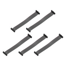 5 Pcs Flat Ribbon Cable, 1.27mm Pitch 13mm Width 10cm Long 20 Pin FC to FC