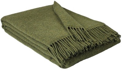 Wolldecke 100% Schurwolle Wohndecke Plaid in versch. Farben 140 x 200cm Tirol-M