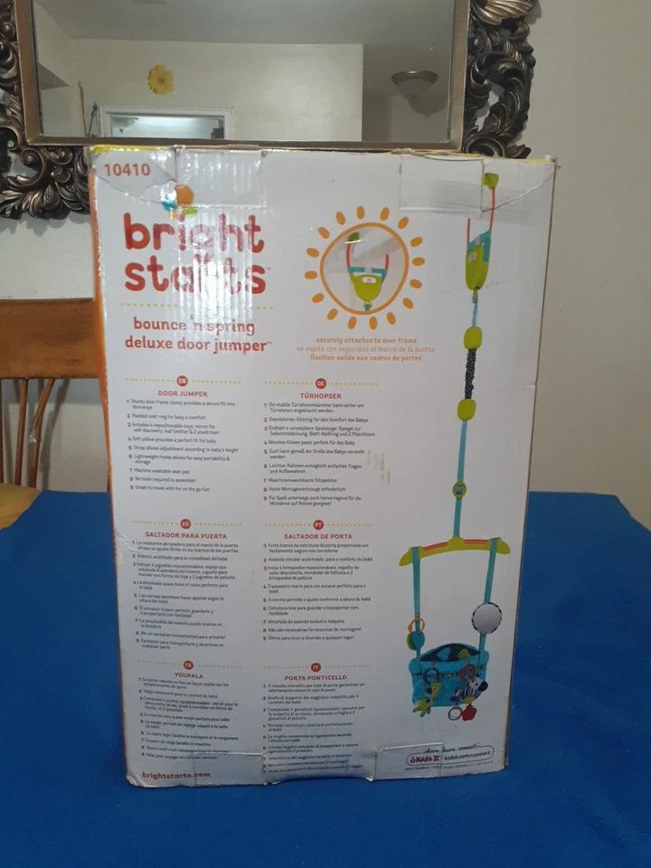 ЯРКИЕ ЗВЕЗДЫ BABY BOUNCE N SPRING DELUXE ДВЕРНОЙ ДЖЕМПЕР В КОРОБКЕ - Изображение 2 из 4