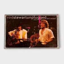 Rod Stewart Unplugged And Seated (Cassette, 1993) Special Guest Ronnie Wood Live