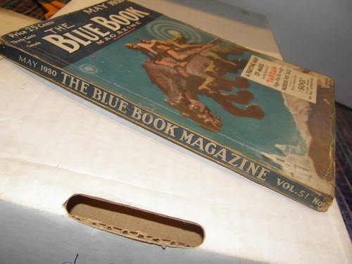 The Blue Book magazine May 1930 Fighting Man of Mars Edgar Rice Burroughs pulp - Picture 2 of 6
