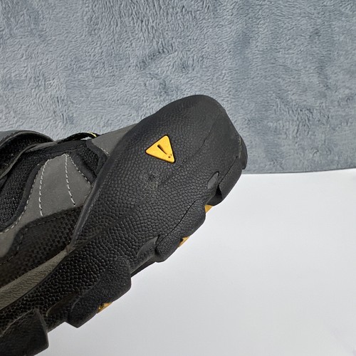 Keen Springwater Cycling Bike Shoes Gray Yellow Hook and Loop Size US 13 EU 47 - Picture 21 of 23