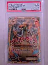PSA 9 MINT Mega Charizard EX #101/108 – XY Evolutions Full Art Ultra Rare Pokémo