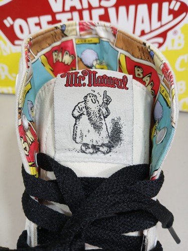 Vans Sk8-hi Deconstruct X R. Crumb Mr Natural Robert Crumb Talla 11 ¡Raro! - Imagen 6 de 21