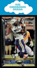Branden Oliver 2015 Topps #236 San Diego Chargers