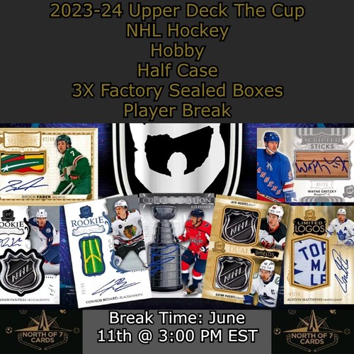 Parker Kelly - 2023-24 Upper Deck The Cup NHL - 3X Box Player BREAK #1