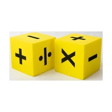 Koplow Foam Dice Math 4 Function Operator (2) New
