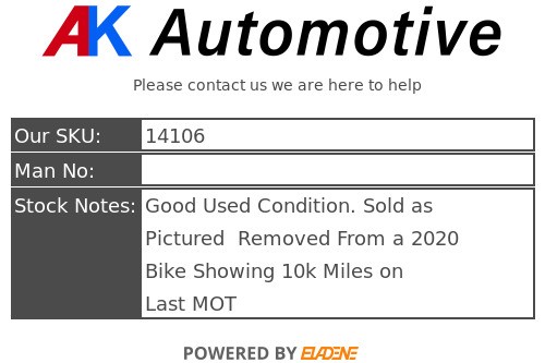 Honda PCX 125 WW ABS 2018-2021 - Front Brake Master Cylinder with Pipe - Picture 10 of 11