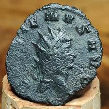 Gallienus  Roman coin, Jupiter reverse, ancient Antoninianus,  W247