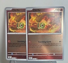 Mega Evolutions 2x Chi-Yu 031/132 Reverse Holo Pokemon Card