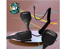 Deluxe Speaker Mic Global-PTT PandaPTT ANYSECU 5288 6500 HD6500 Plus K300 G6plus