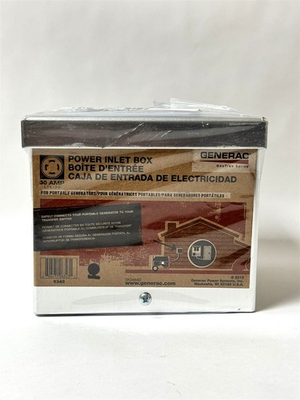 #ad #ad Generac 6343 30A Aluminum Power Inlet Box $35.05