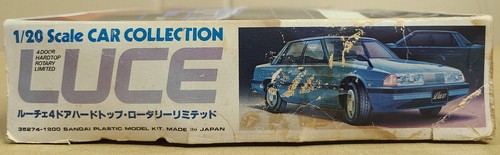 BANDAI Mazda Luce 4 Door Hardtop Rotary Limited 1/20 Plastic model Kit - Picture 15 of 24
