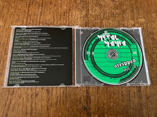 VH1 Classic Metal Mania: Stripped Vol. 3 CD Winger RATT Kix Autograph Firehouse - Picture 2 of 3