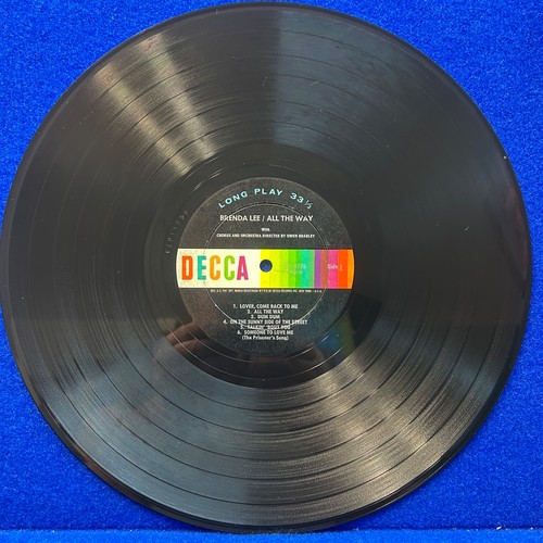 Brenda Lee All The Way 1961 LP Schallplatte Vinyl Album DL 4176 Sehr guter Zustand +/VG + MONO - Bild 9 von 11