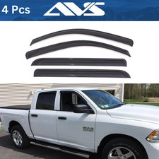 AVS Vent Visors Window Rain Guards For 2009-2018 Dodge Ram 1500 Crew Cab