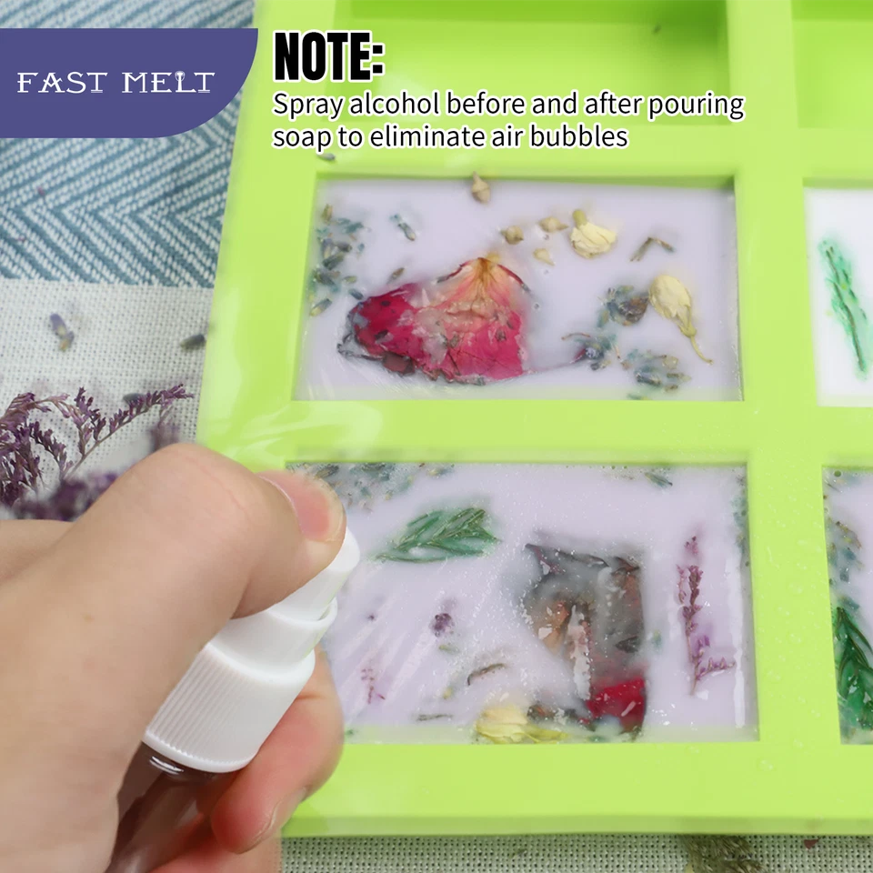 Kit para hacer artesanías de jabón Olla de fundición de jabón Calentador de jabón Molde para fundir Hágalo usted mismo Foto 4 de 4