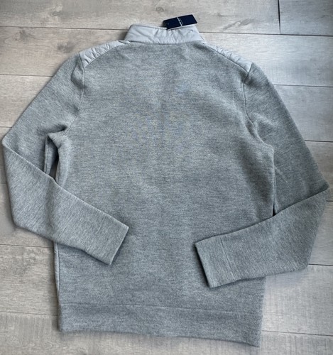 NWT $500 PETER MILLAR GRAY SWEATER JACKET SZ S - Picture 5 of 6