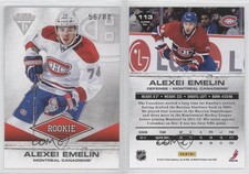 2011-12 Panini Titanium Draft Position Number /84 Alexei Emelin #113 Rookie RC