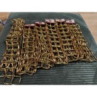 7 Strands of Vintage Christmas Decoration Gold Bead Garland 6 ft