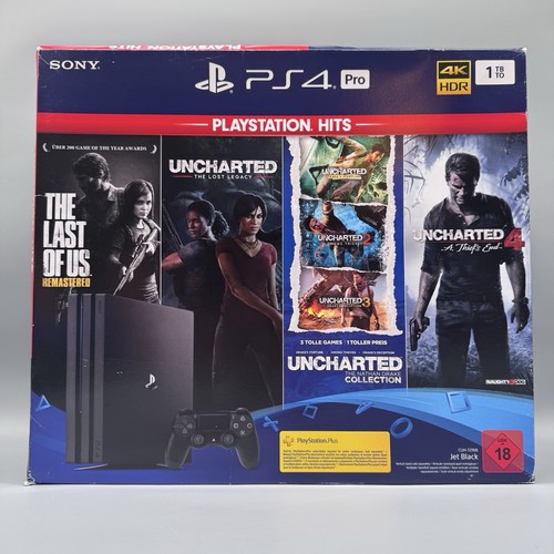 Sony PlayStation 4 PS4 Pro - 1TB - Spielekonsole - 4 Spiele - USK18 - OVP - Bild 16 von 22