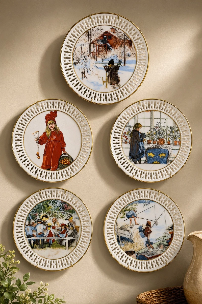 BG Denmark Indiana Collectible Bing & Grondahl Coll Plates for
