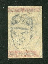 Bill Moose Skowron 1965 Topps Transfer Tattoo Insert Rub Off Baseball Card