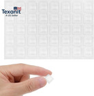 40PCS Clear Rubber Bumpers Self Adhesive 0.5" Rubbers Pads Cabinet Door Bumpers 