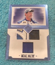 2014 Press Pass Total Memorabilia NASCAR Triple Michael Waltrip 26/99 TM-MW