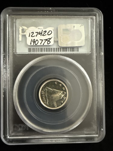 1950 Canada Ten Cent - PCGS SP66  A2 - Picture 2 of 3