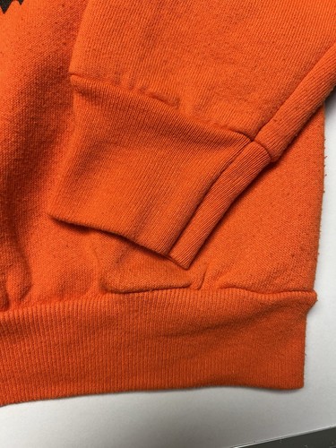 Sudadera De Colección MBC Halloween Naranja Cuello Redondo Caramelo Murciélagos Brujas Fantasma Grande EE. UU. - Imagen 6 de 10