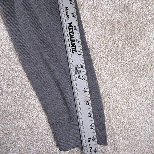 Banana Republic Italian Merino Yarn by Baruffa Sweater Mens Large Gray Preppy - Picture 6 of 8