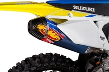 FMF Racing 43365 Factory 4.1 RCT Slip-On Mufflers Anodized Titanium with Carb...