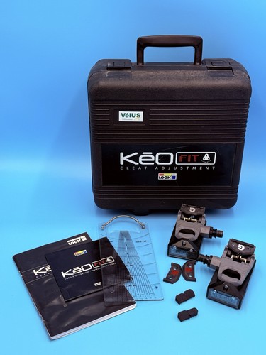 LOOK Cycle Keo Fit Cleat Adjustment Professional Fitting Kit EXCELLENT USED