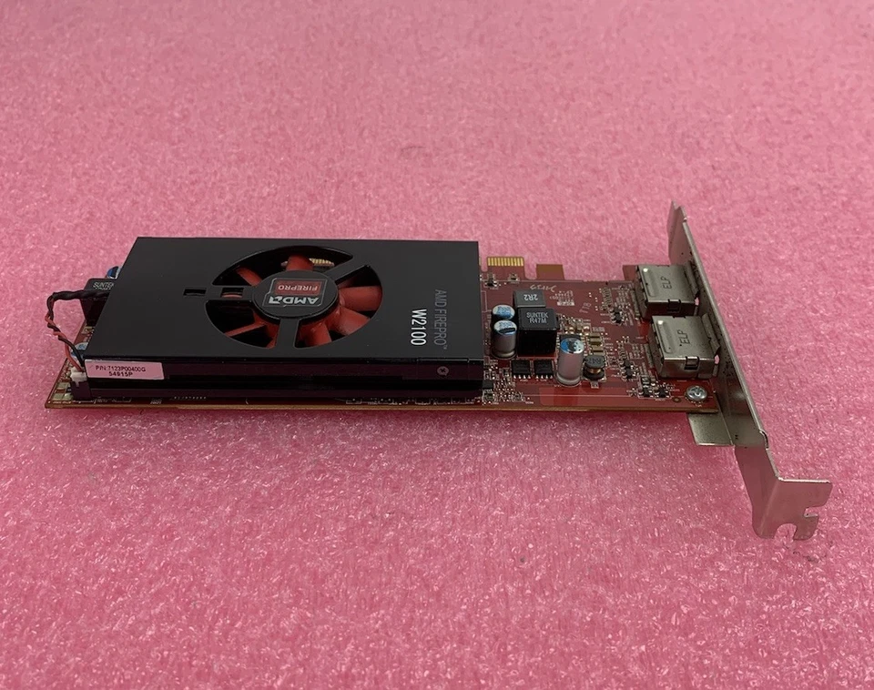 Dell AMD FirePro W2100 2GB GDDR3 PCIe Video Graphics Card - Image 4 of 4