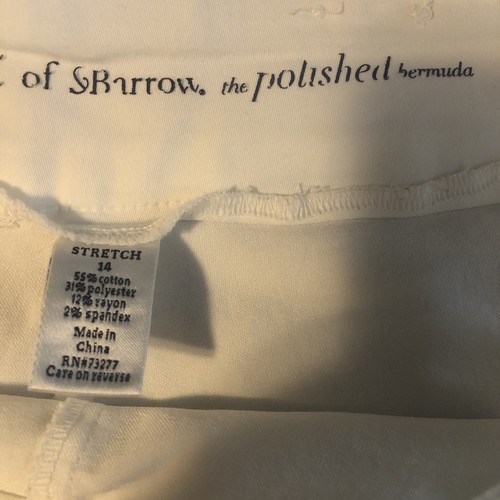 Croft Barrow weiß + Sonoma Stretch-Bermuda-Stil Shorts Denim Damengröße 14 - Bild 11 von 11