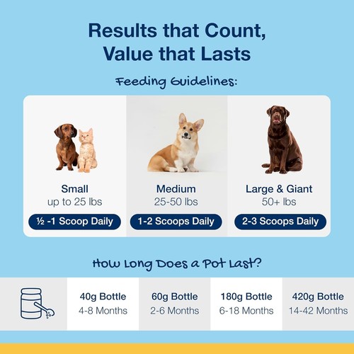 ProDen PlaqueOff Pulver für Haustiere - Hund & Katze Atemerfrischer, Plaque & Zahnstein R - Bild 6 von 9