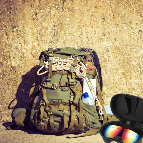 Práctico Estuche Máscara de Buceo Caja Gafas de Esquí Estuche de Almacenamiento a Prueba de Golpes con Cremallera - Imagen 12 de 12