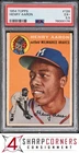 1954 TOPPS #128 HENRY HANK AARON RC BRAVES HOF PSA 5.5