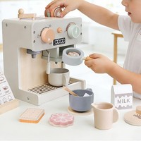 Kaffeekocher-Spielset Aus Holz, Nachmittagstee-Spielset,