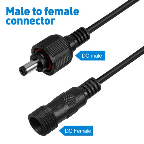 5 Meters Monitoring Extension Cable Solar Light Panel Cord Garden - 第 5/11 張圖片