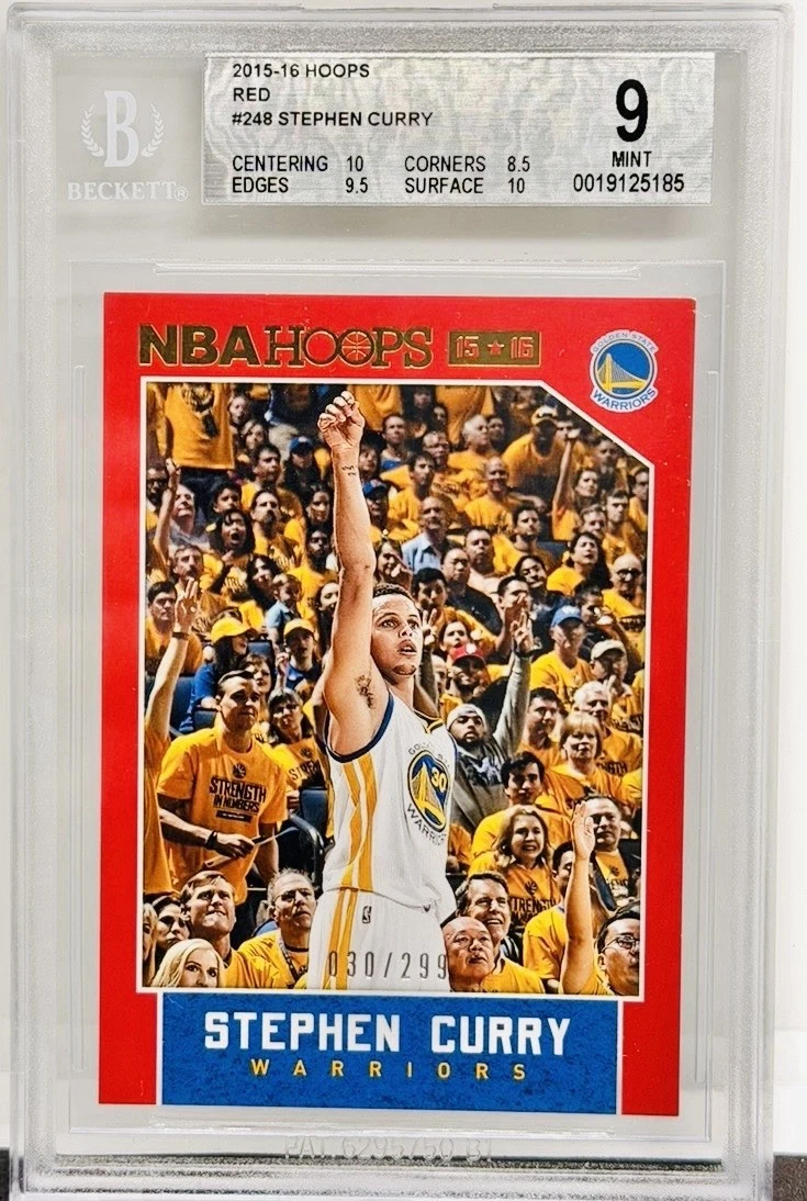 Panini Stephen Curry Basketball 2015-16 Season Sports Trading