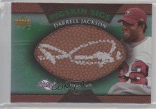 2007 NFL Sweet Spot Pigskin Sigs Green 75 /75 Darrell Jackson #SSPS-JA Auto