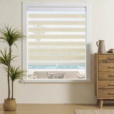 Cordless Zebra Blinds Window Blind Zebra Shade Blinds for Windows Roller Shee...
