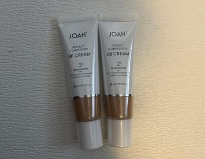JOAH Beauty Perfect Complexion BB Cream Tan with Warm Undertones 2 Pack NEW