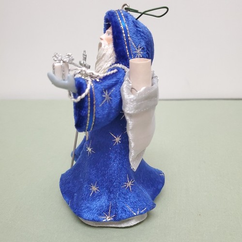 2006 Hallmark Keepsake Father Christmas Ornament #3rd In Series Blue, No Box - Picture 2 of 12