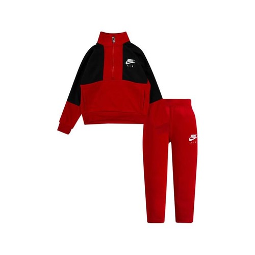 Nike Air Colorblocked Half-Zip Baby Boys Clothing Set Size 12M, Color: Black - Picture 2 of 2