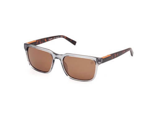 Gafas de Sol Timberland TB00008 20H shiny grey 56/18/145 para Hombre